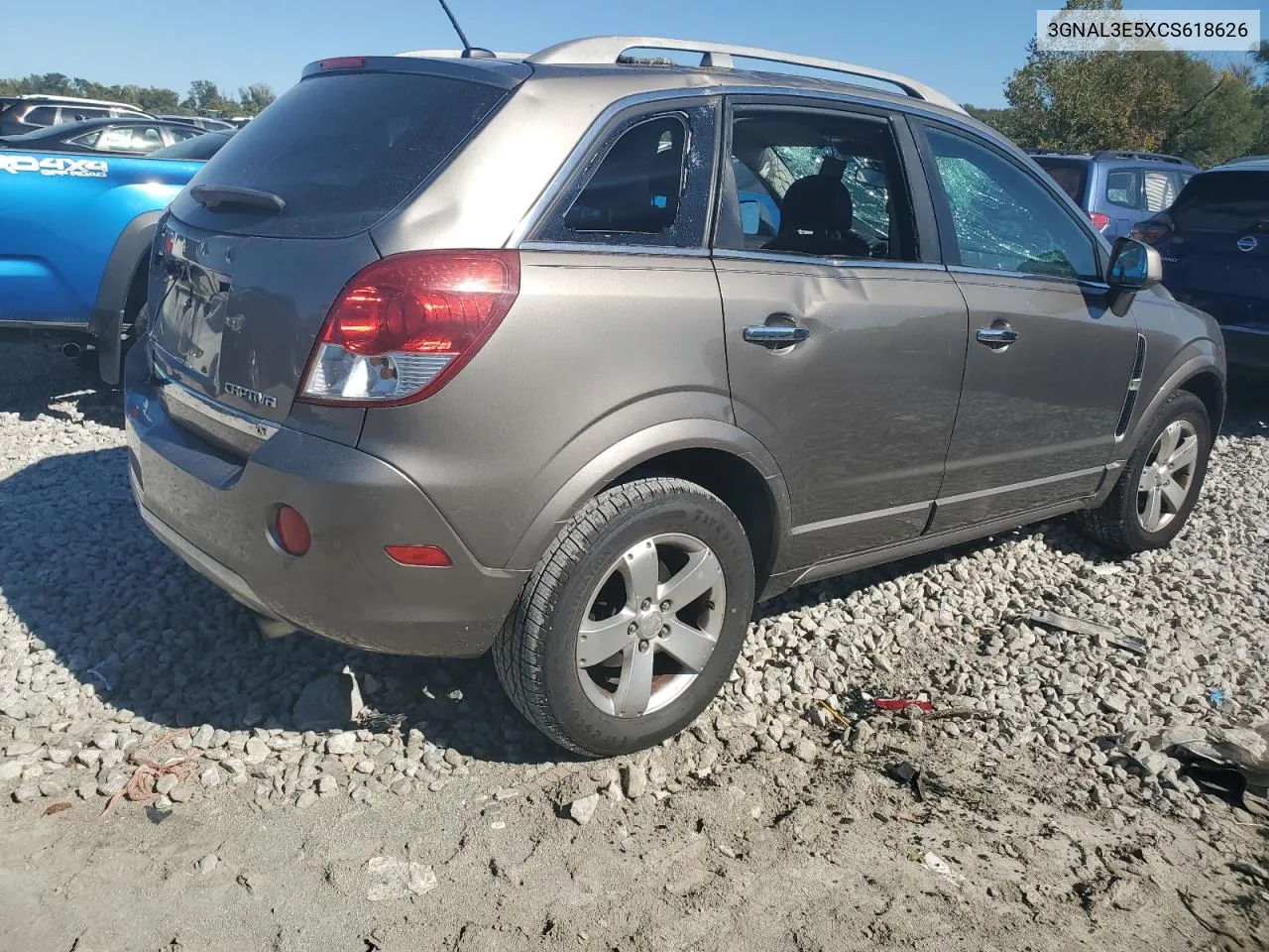 2012 Chevrolet Captiva Sport VIN: 3GNAL3E5XCS618626 Lot: 74620624