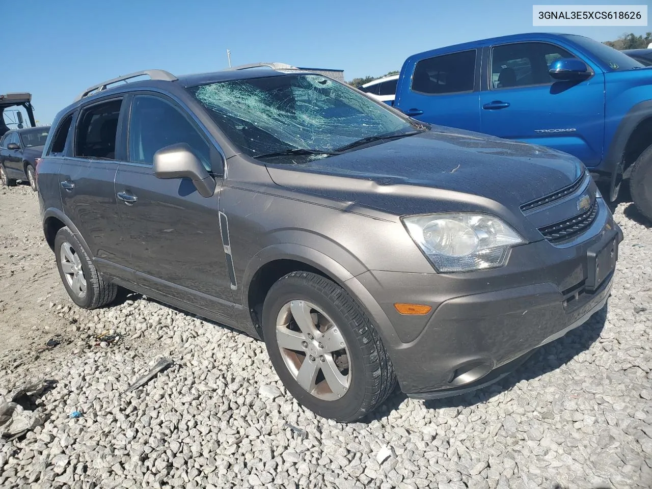 2012 Chevrolet Captiva Sport VIN: 3GNAL3E5XCS618626 Lot: 74620624