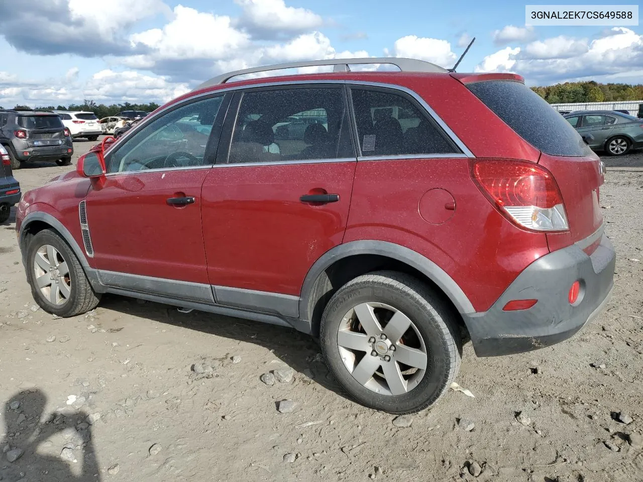 2012 Chevrolet Captiva Sport VIN: 3GNAL2EK7CS649588 Lot: 74659764