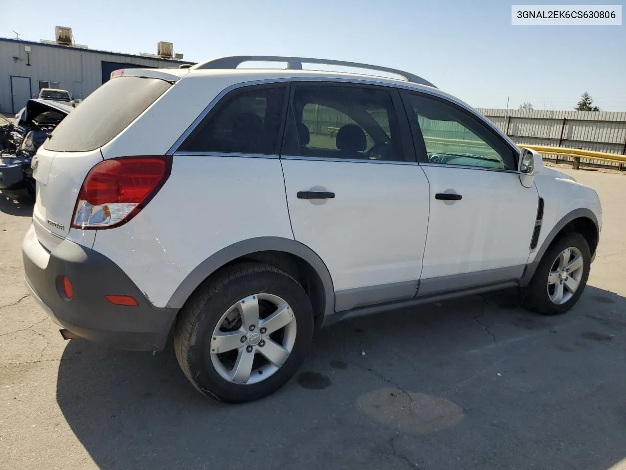 2012 Chevrolet Captiva Sport VIN: 3GNAL2EK6CS630806 Lot: 75364974