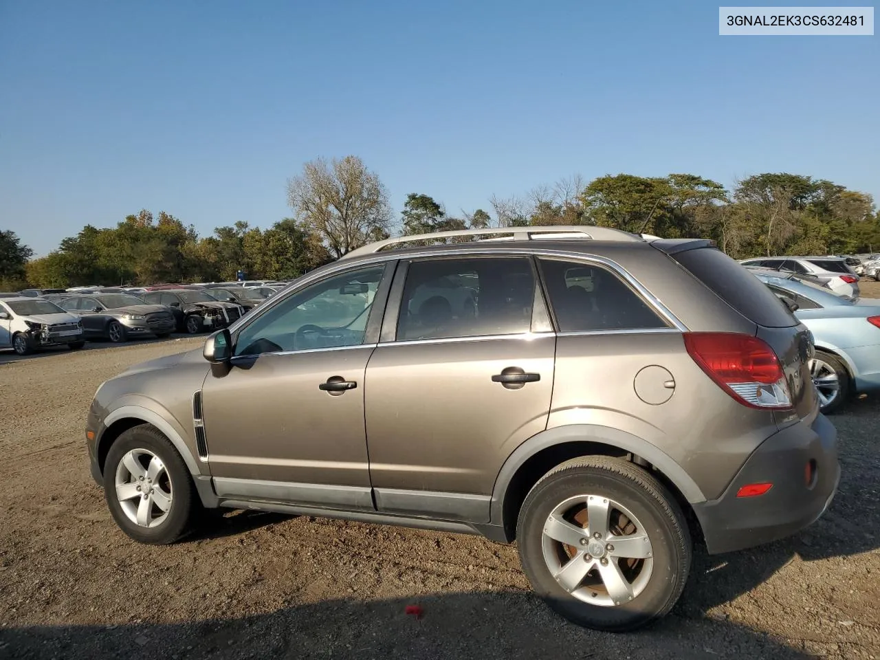 2012 Chevrolet Captiva Sport VIN: 3GNAL2EK3CS632481 Lot: 75434084