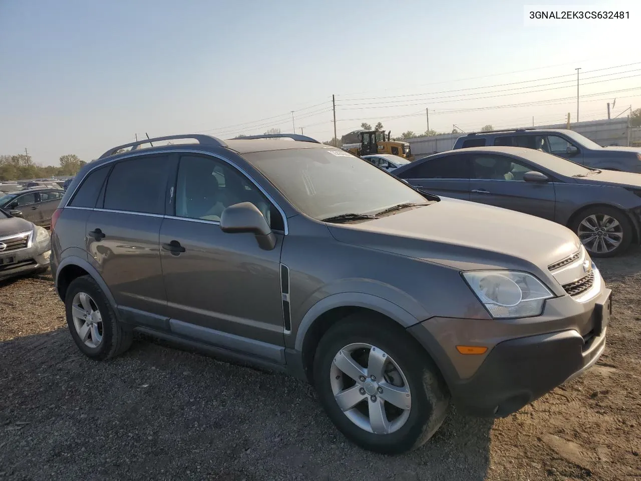 2012 Chevrolet Captiva Sport VIN: 3GNAL2EK3CS632481 Lot: 75434084