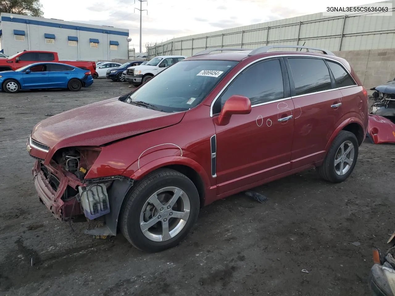 3GNAL3E55CS636063 2012 Chevrolet Captiva Sport