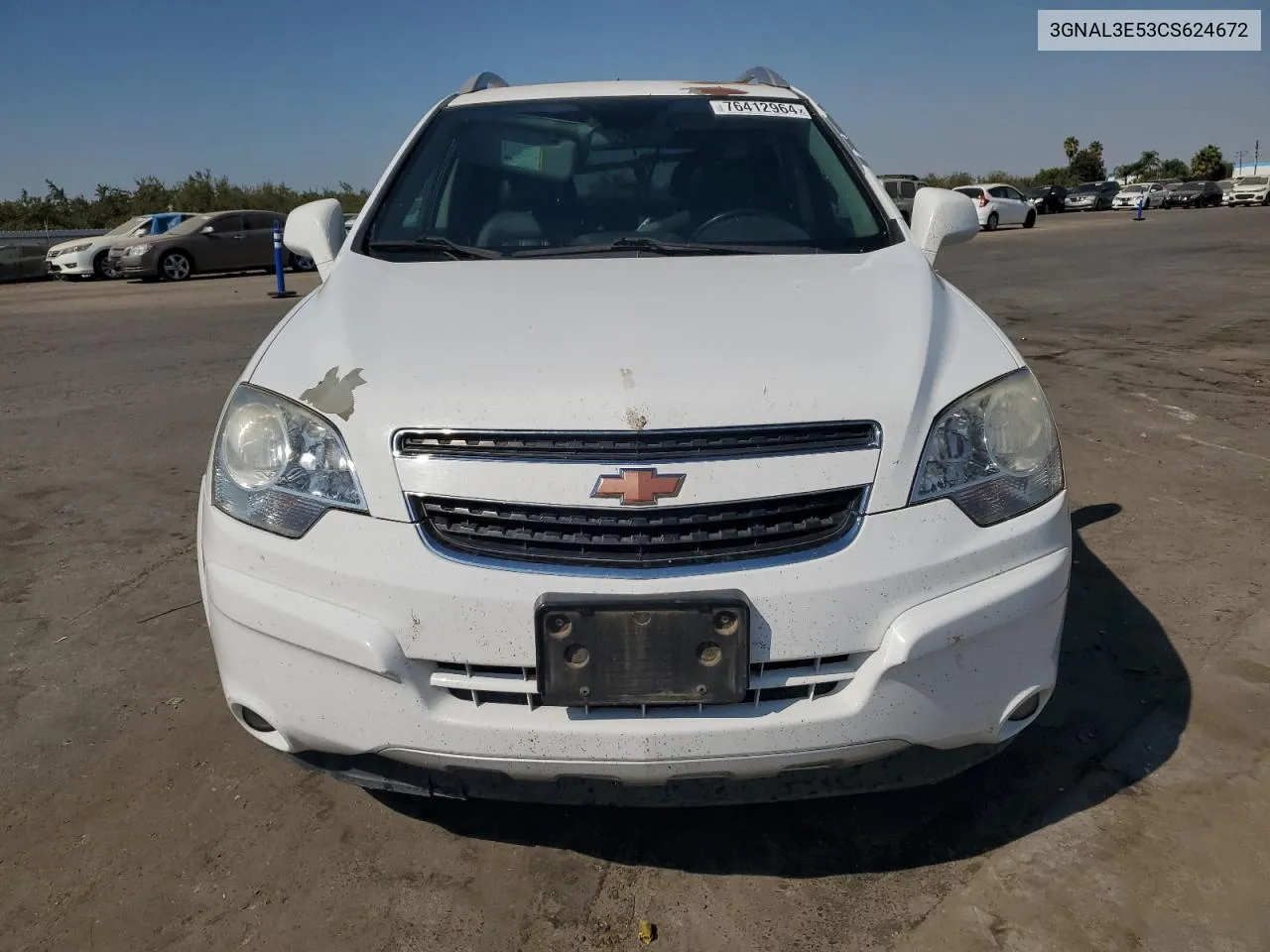 2012 Chevrolet Captiva Sport VIN: 3GNAL3E53CS624672 Lot: 76412964