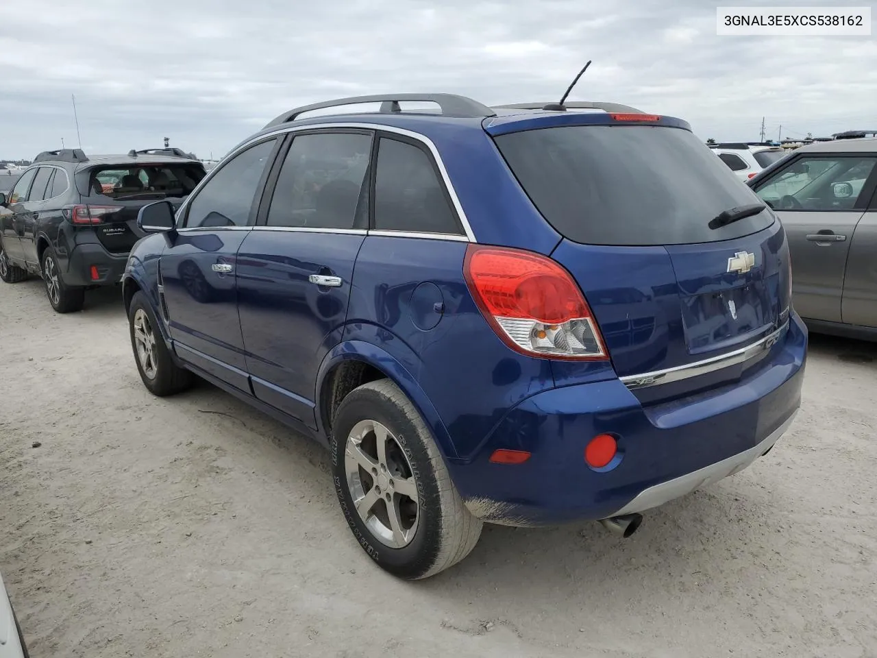 2012 Chevrolet Captiva Sport VIN: 3GNAL3E5XCS538162 Lot: 77002814