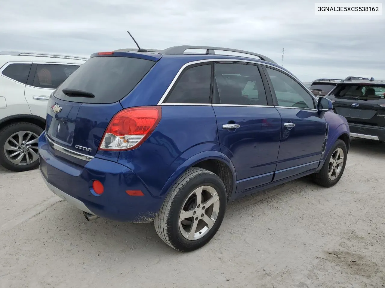 2012 Chevrolet Captiva Sport VIN: 3GNAL3E5XCS538162 Lot: 77002814