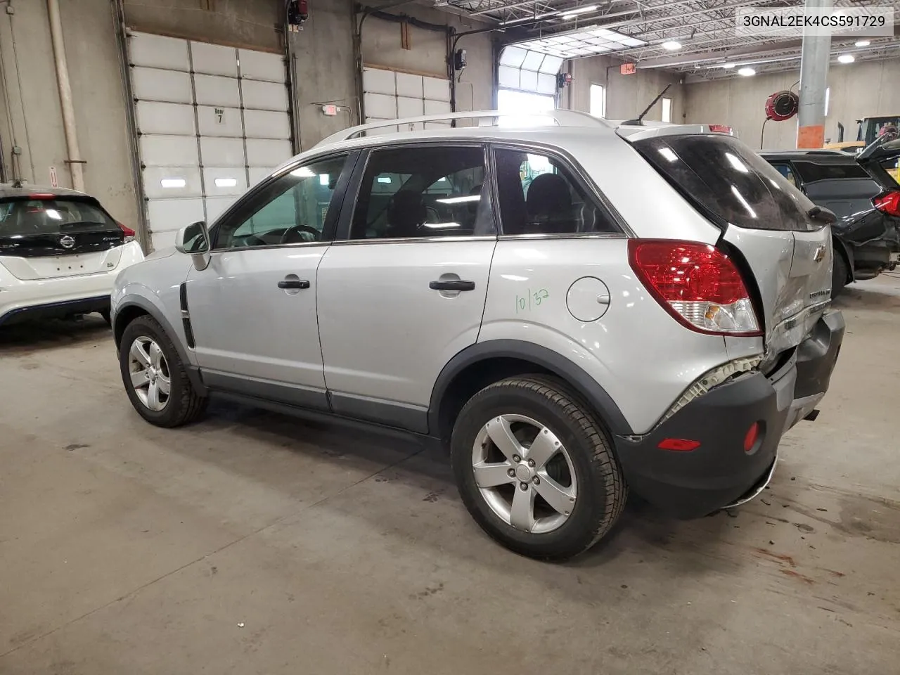 2012 Chevrolet Captiva Sport VIN: 3GNAL2EK4CS591729 Lot: 77488834