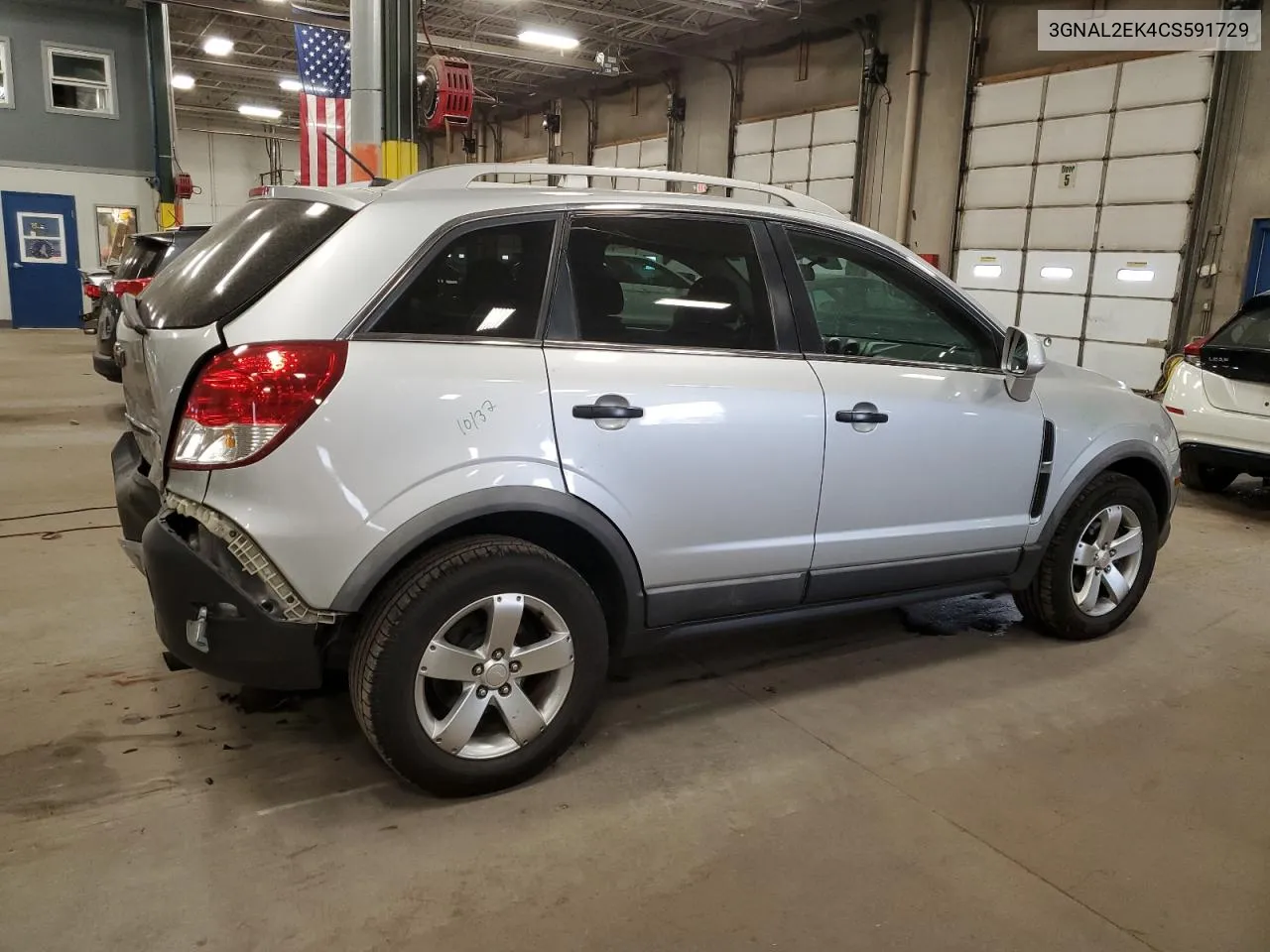 2012 Chevrolet Captiva Sport VIN: 3GNAL2EK4CS591729 Lot: 77488834