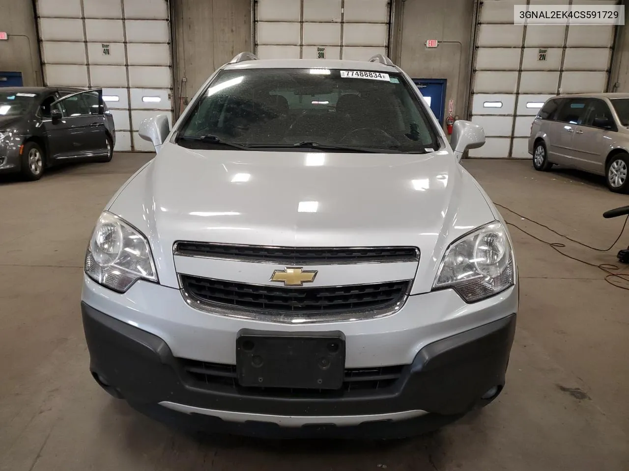 2012 Chevrolet Captiva Sport VIN: 3GNAL2EK4CS591729 Lot: 77488834