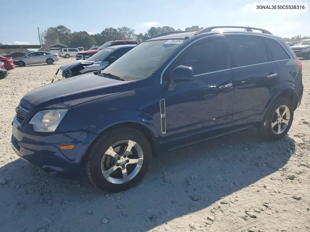 2012 Chevrolet Captiva Sport VIN: 3GNAL3E50CS538316 Lot: 77582654