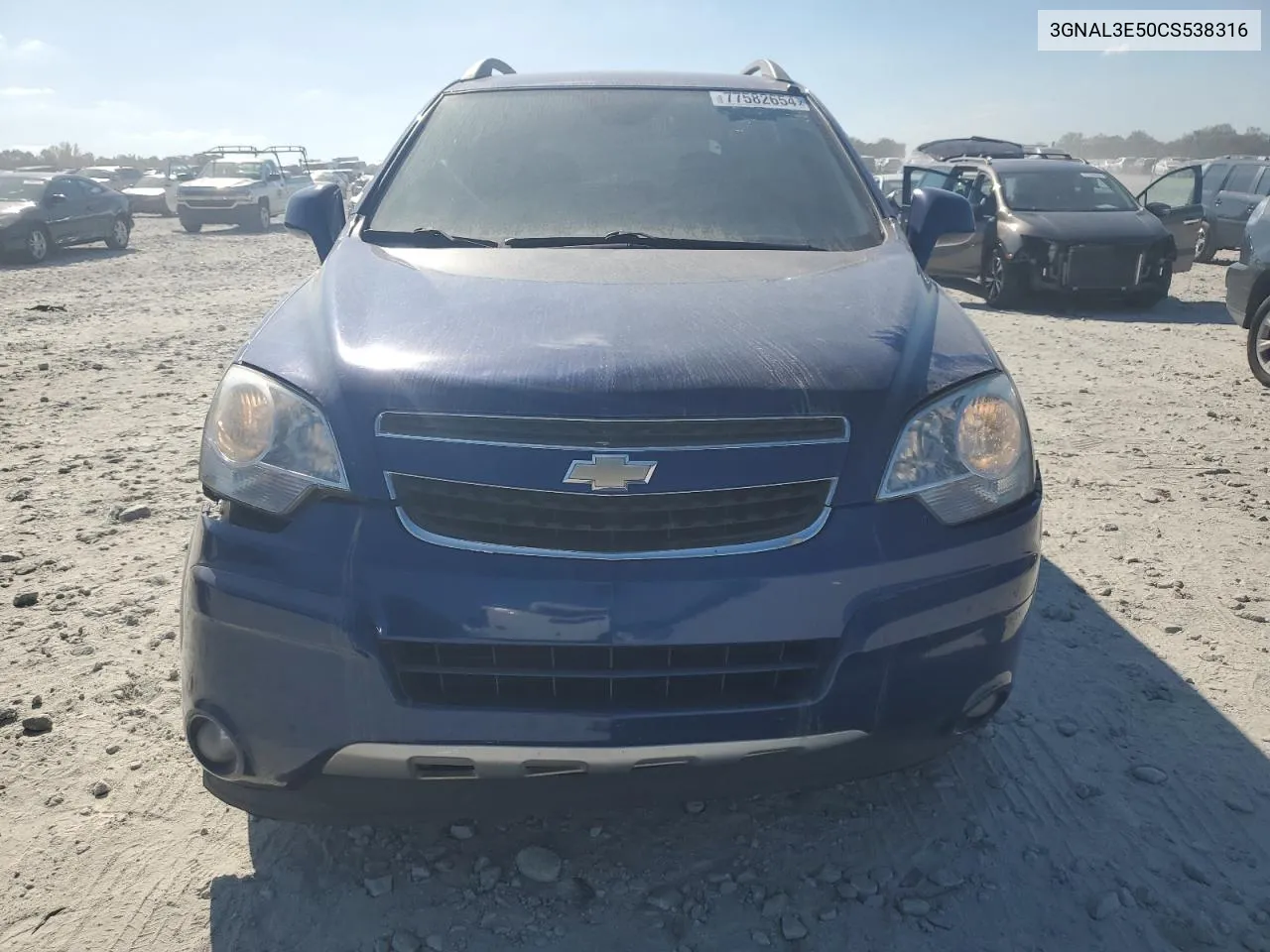 2012 Chevrolet Captiva Sport VIN: 3GNAL3E50CS538316 Lot: 77582654