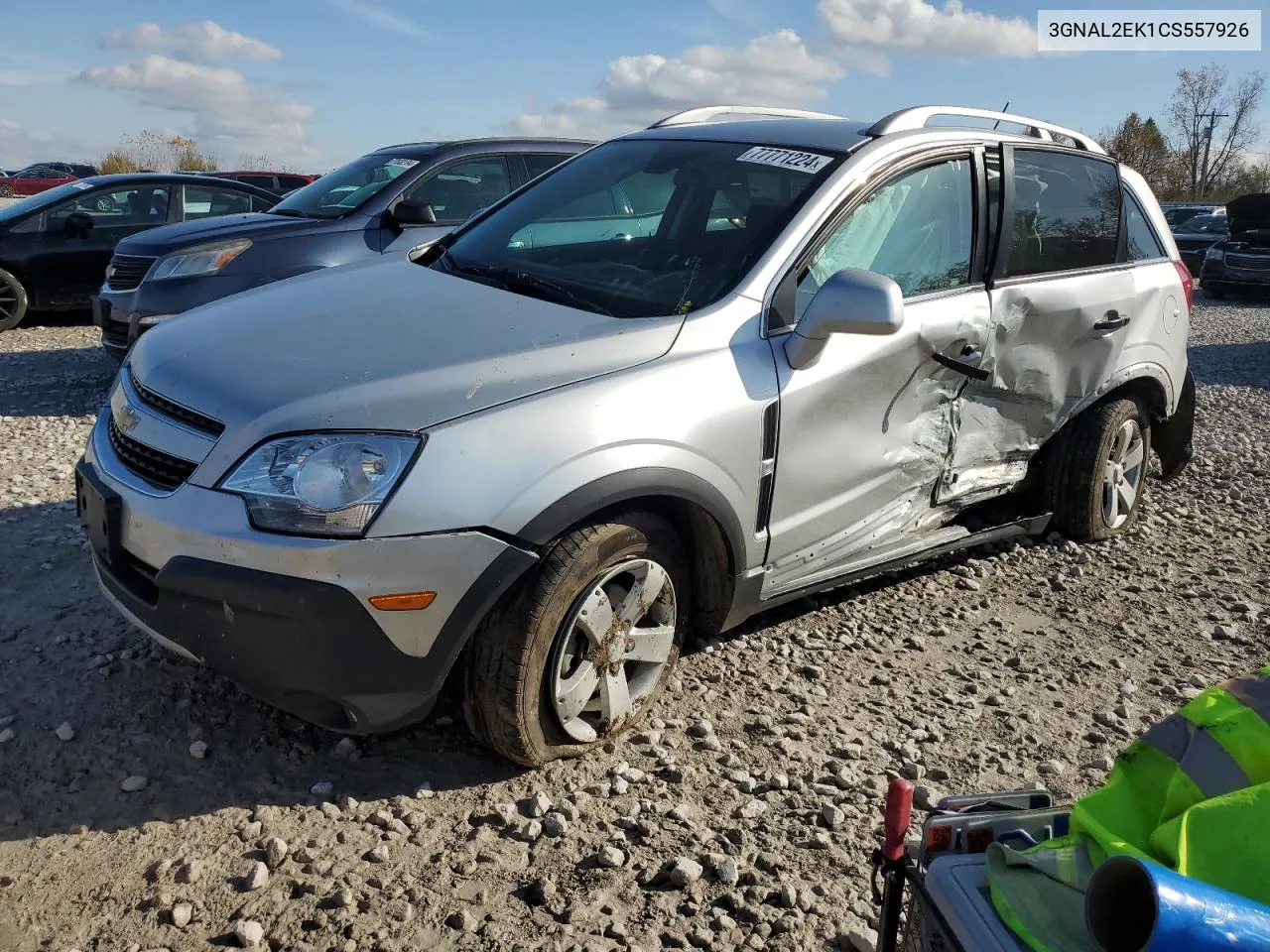 2012 Chevrolet Captiva Sport VIN: 3GNAL2EK1CS557926 Lot: 77771224