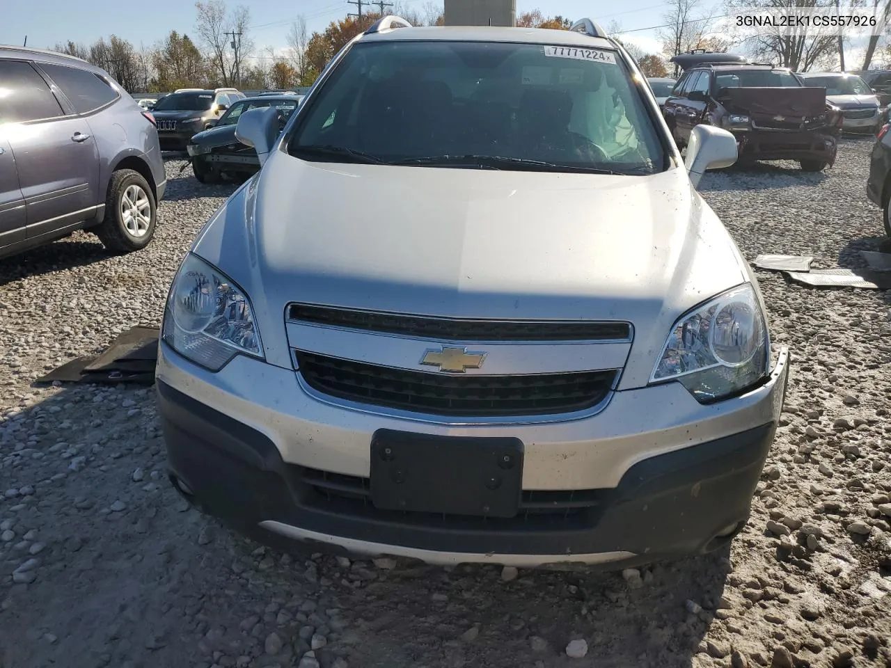 2012 Chevrolet Captiva Sport VIN: 3GNAL2EK1CS557926 Lot: 77771224