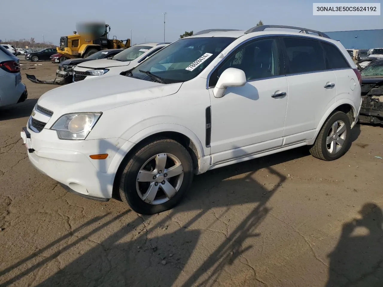 2012 Chevrolet Captiva Sport VIN: 3GNAL3E50CS624192 Lot: 78628474