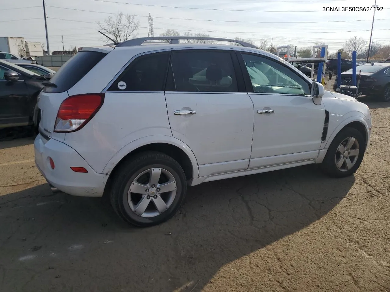 2012 Chevrolet Captiva Sport VIN: 3GNAL3E50CS624192 Lot: 78628474