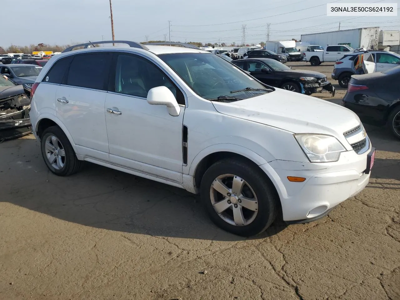 2012 Chevrolet Captiva Sport VIN: 3GNAL3E50CS624192 Lot: 78628474