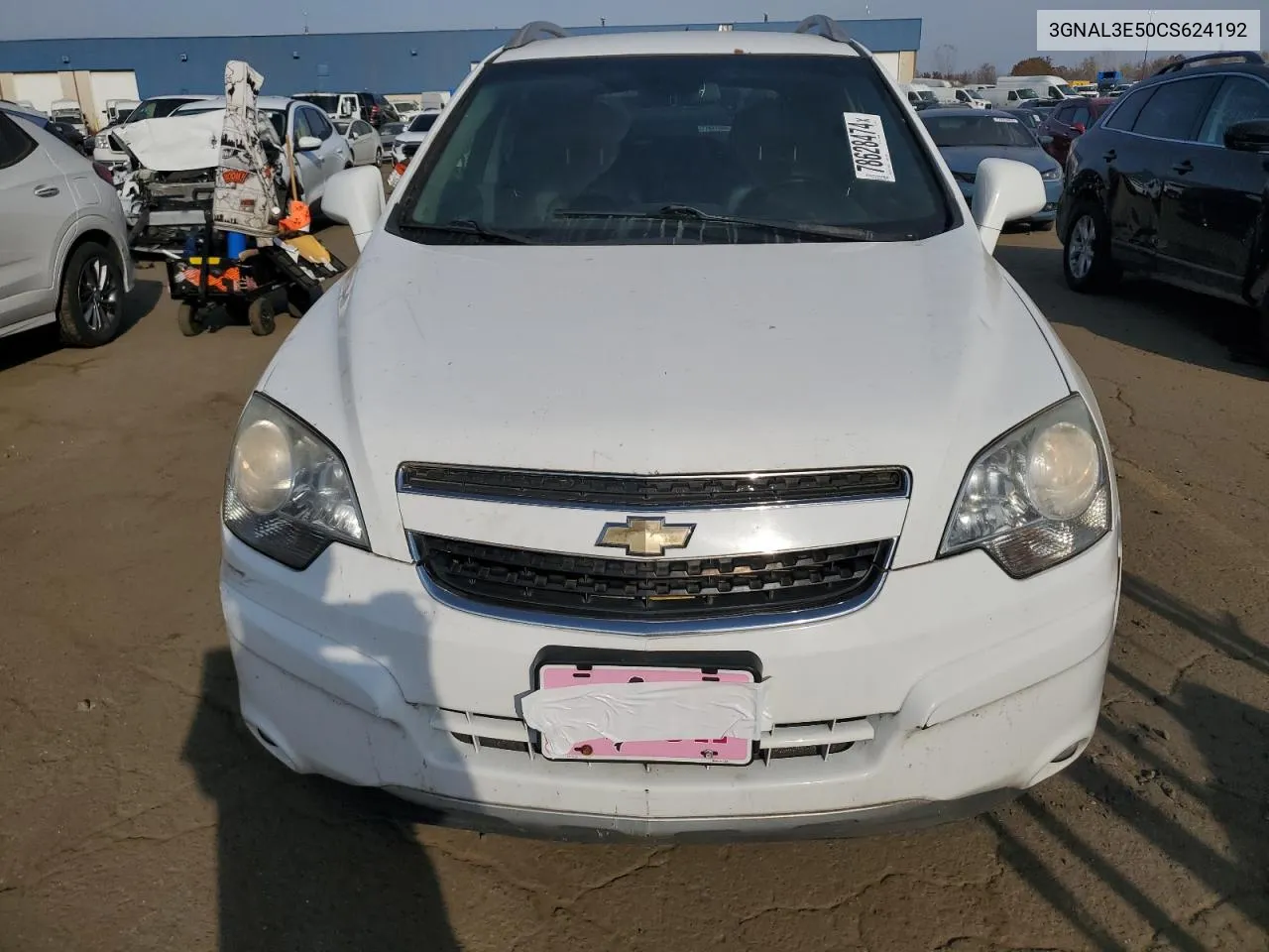 2012 Chevrolet Captiva Sport VIN: 3GNAL3E50CS624192 Lot: 78628474