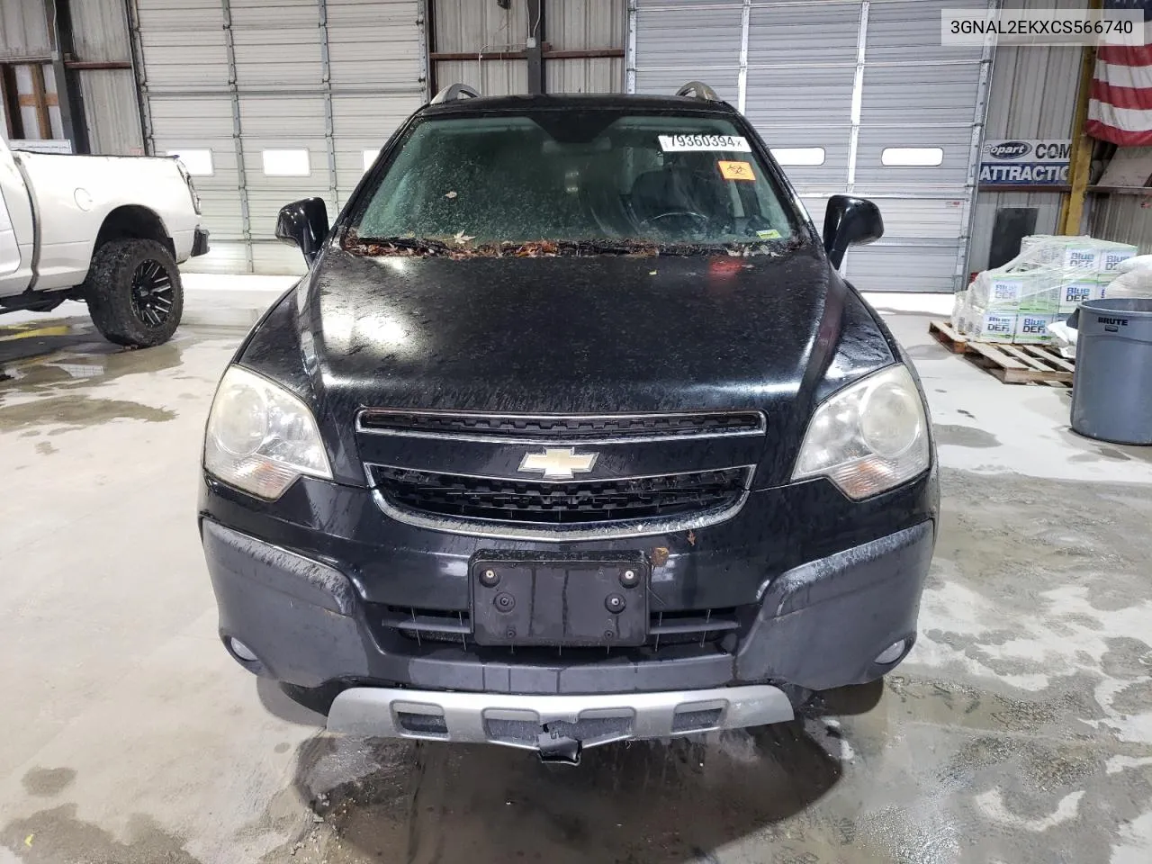 2012 Chevrolet Captiva Sport VIN: 3GNAL2EKXCS566740 Lot: 79360394