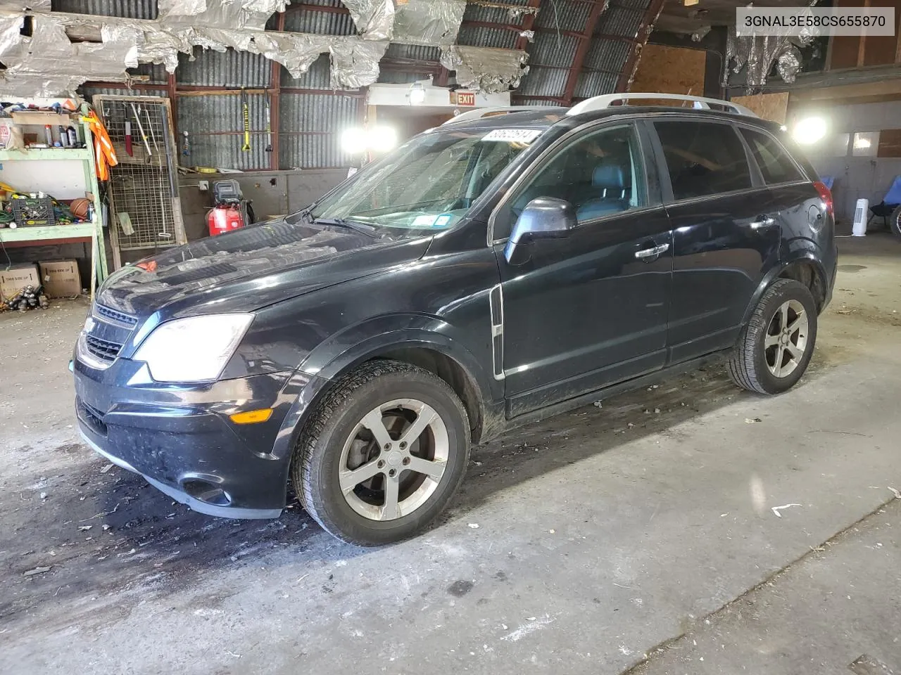 2012 Chevrolet Captiva Sport VIN: 3GNAL3E58CS655870 Lot: 80622614