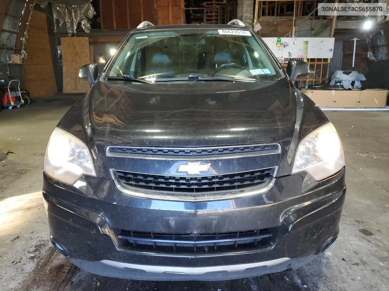 2012 Chevrolet Captiva Sport VIN: 3GNAL3E58CS655870 Lot: 80622614