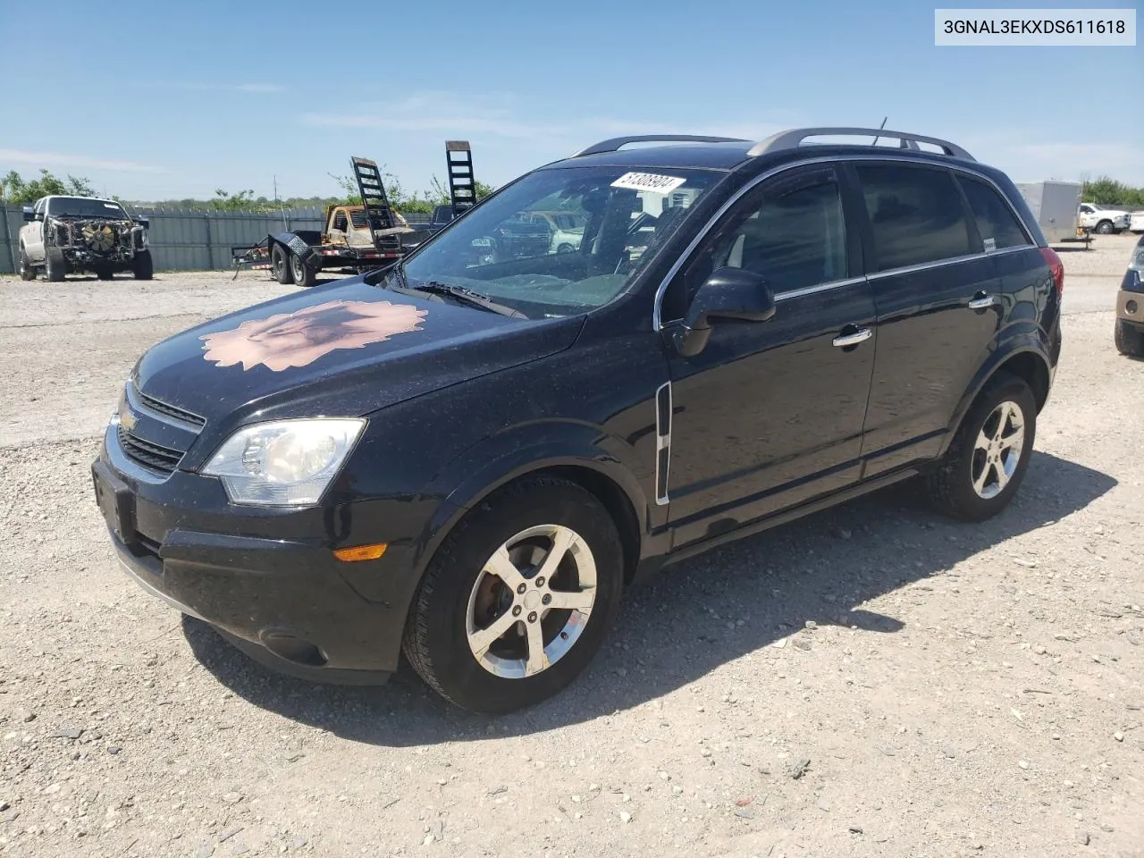 2013 Chevrolet Captiva Lt VIN: 3GNAL3EKXDS611618 Lot: 51308904