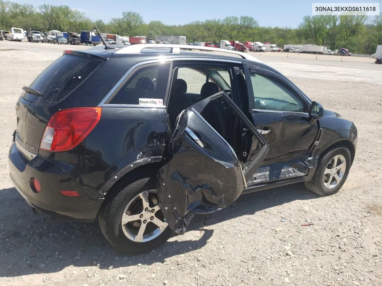 2013 Chevrolet Captiva Lt VIN: 3GNAL3EKXDS611618 Lot: 51308904