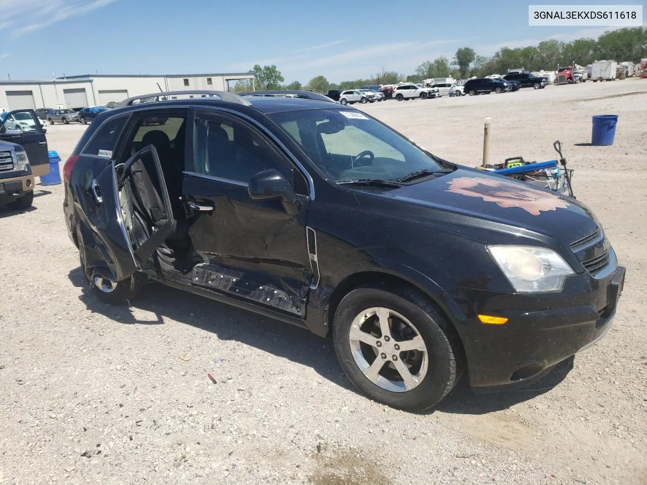 2013 Chevrolet Captiva Lt VIN: 3GNAL3EKXDS611618 Lot: 51308904