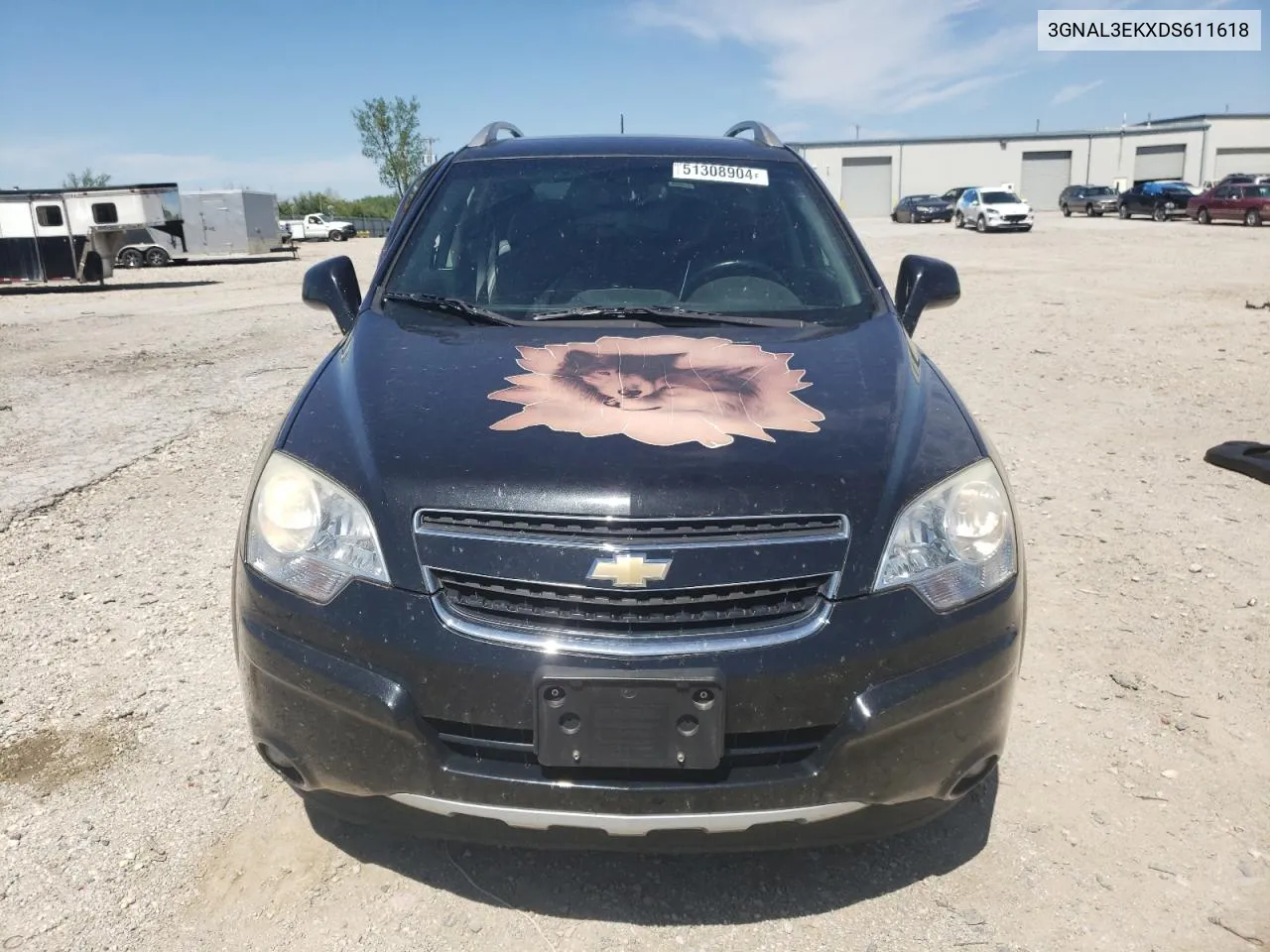 2013 Chevrolet Captiva Lt VIN: 3GNAL3EKXDS611618 Lot: 51308904