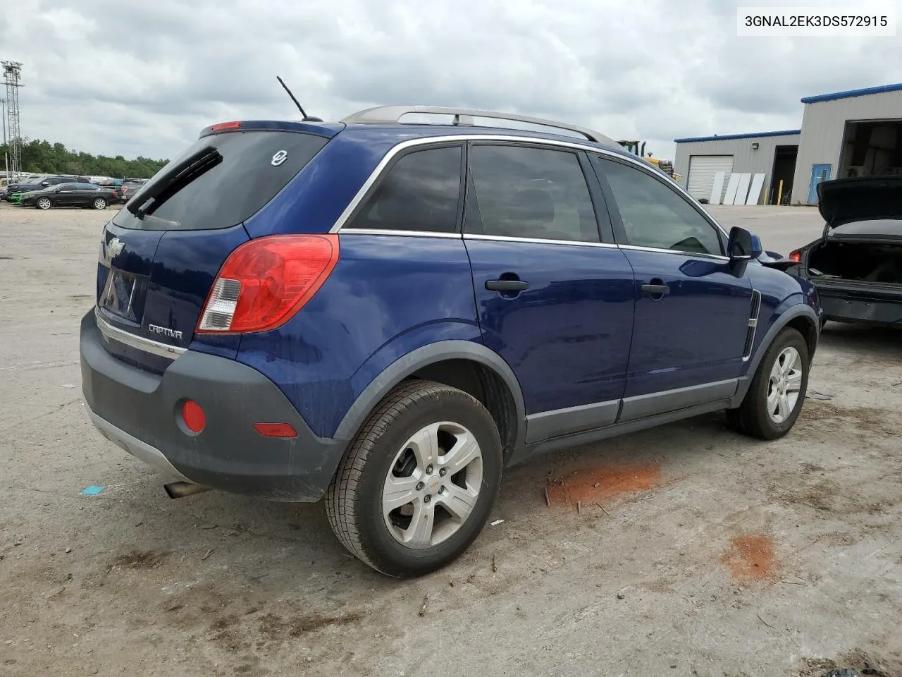 2013 Chevrolet Captiva Ls VIN: 3GNAL2EK3DS572915 Lot: 59856664