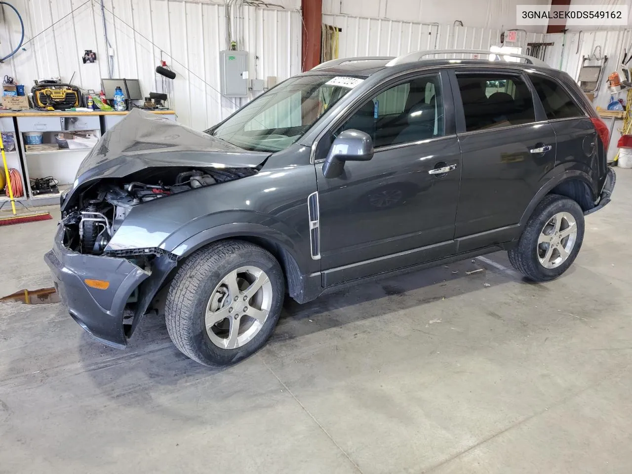 2013 Chevrolet Captiva Lt VIN: 3GNAL3EK0DS549162 Lot: 62727224