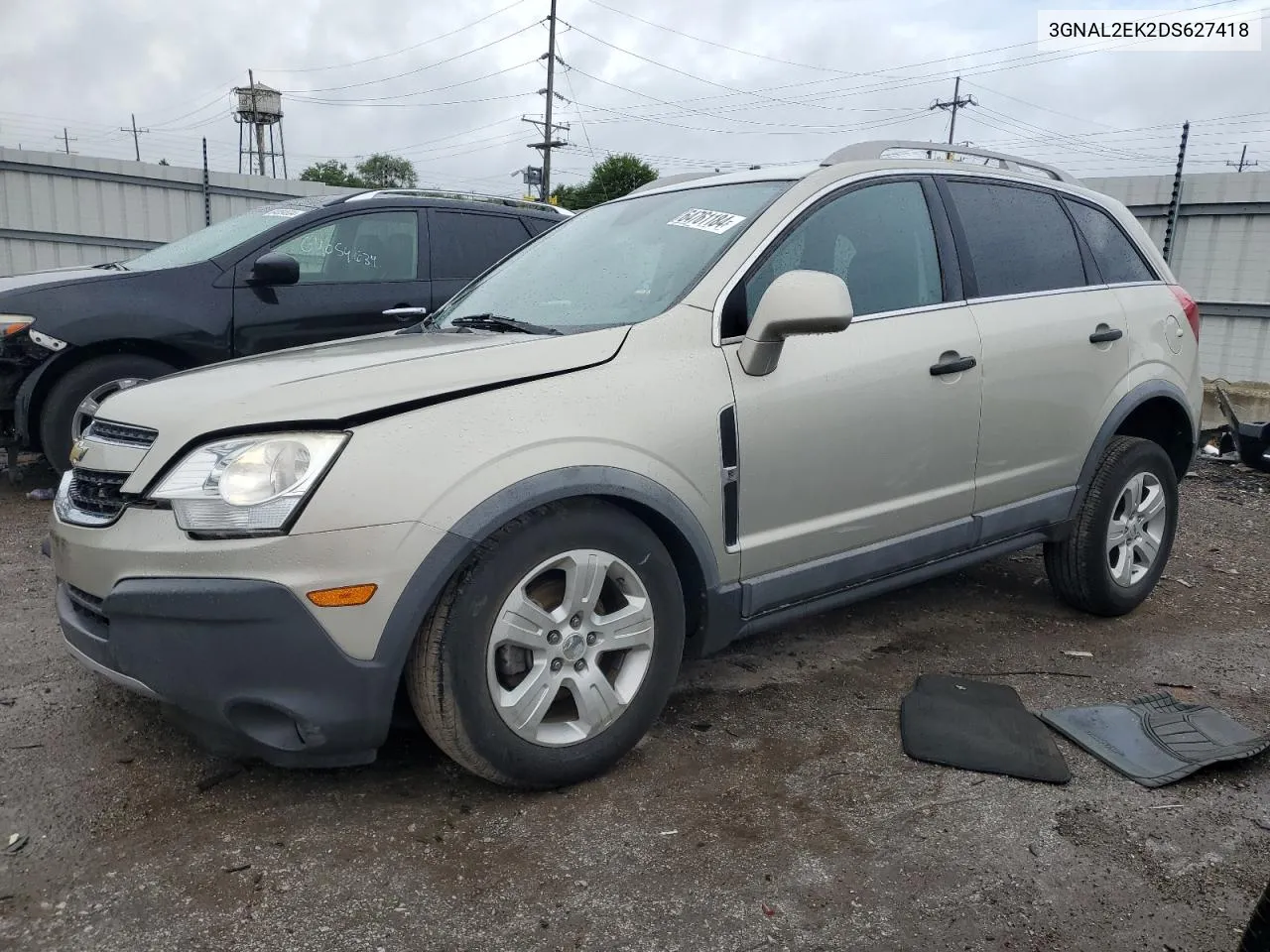 2013 Chevrolet Captiva Ls VIN: 3GNAL2EK2DS627418 Lot: 64761184