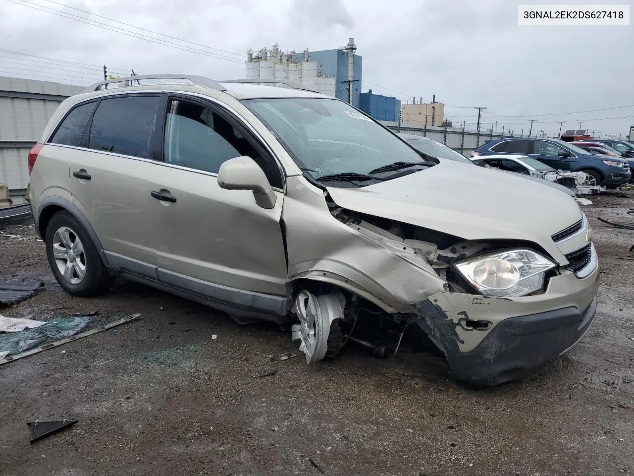 2013 Chevrolet Captiva Ls VIN: 3GNAL2EK2DS627418 Lot: 64761184