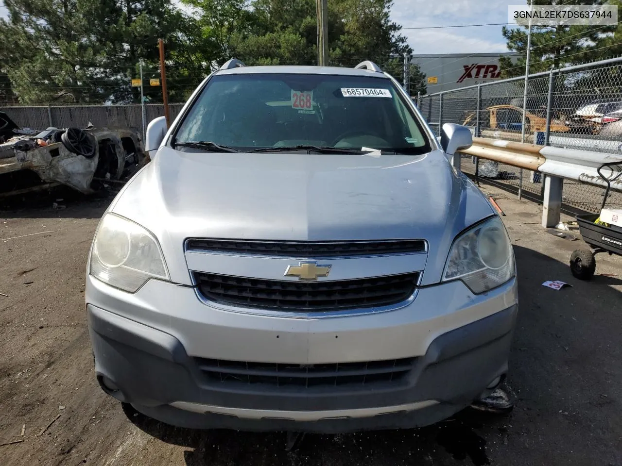 2013 Chevrolet Captiva Ls VIN: 3GNAL2EK7DS637944 Lot: 68570464