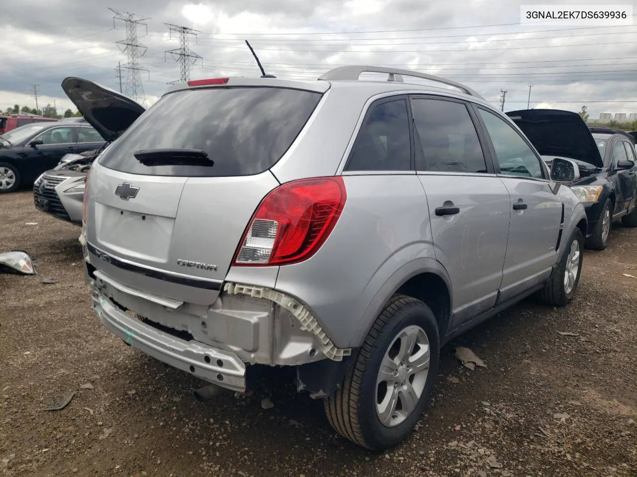 2013 Chevrolet Captiva Ls VIN: 3GNAL2EK7DS639936 Lot: 68766224