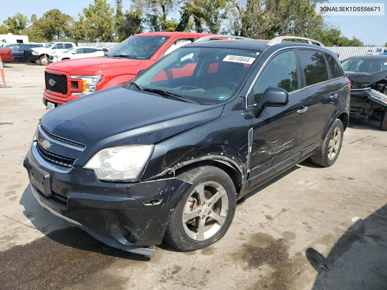 2013 Chevrolet Captiva Lt VIN: 3GNAL3EK1DS556671 Lot: 70518844