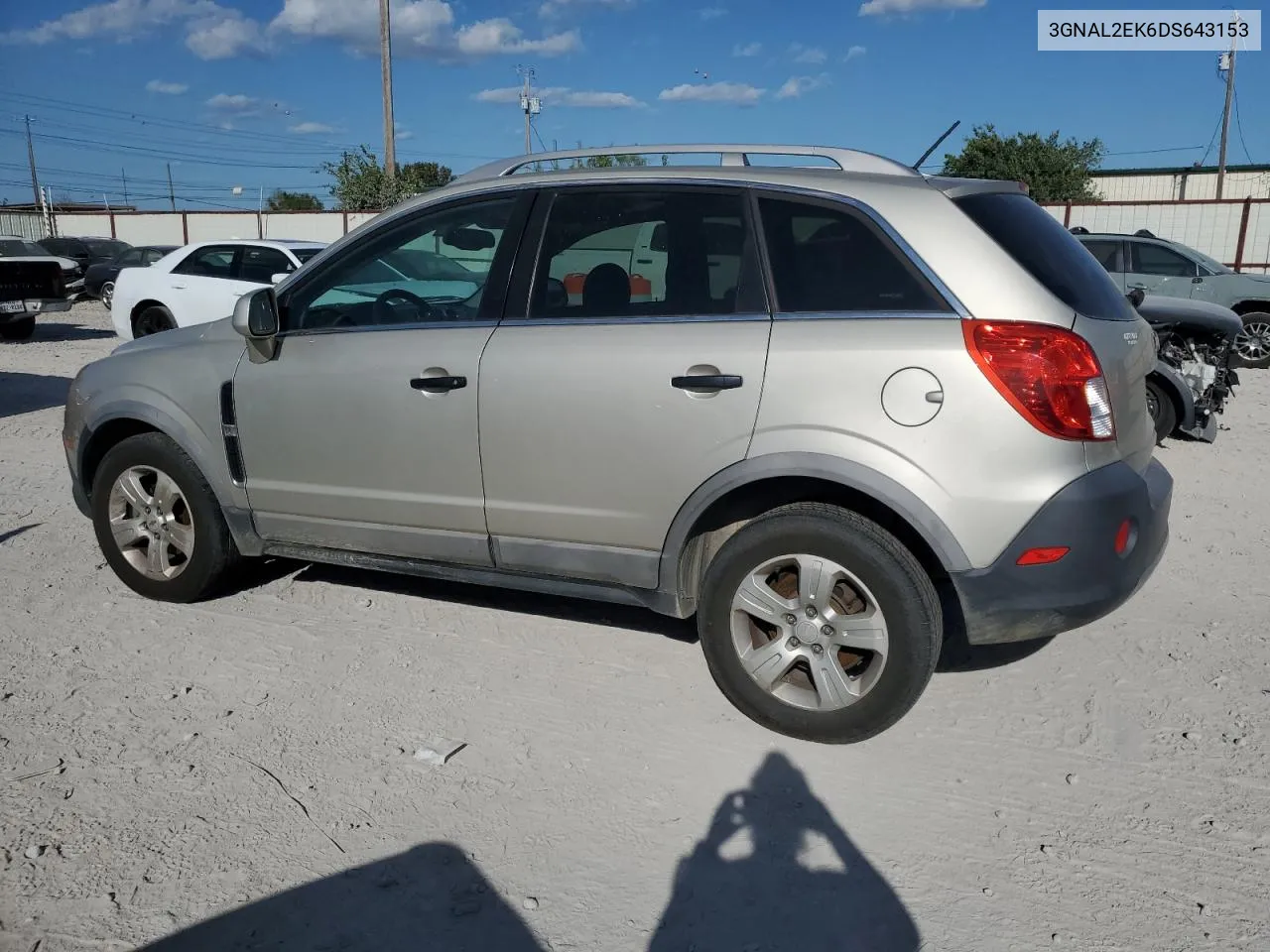 2013 Chevrolet Captiva Ls VIN: 3GNAL2EK6DS643153 Lot: 71747994