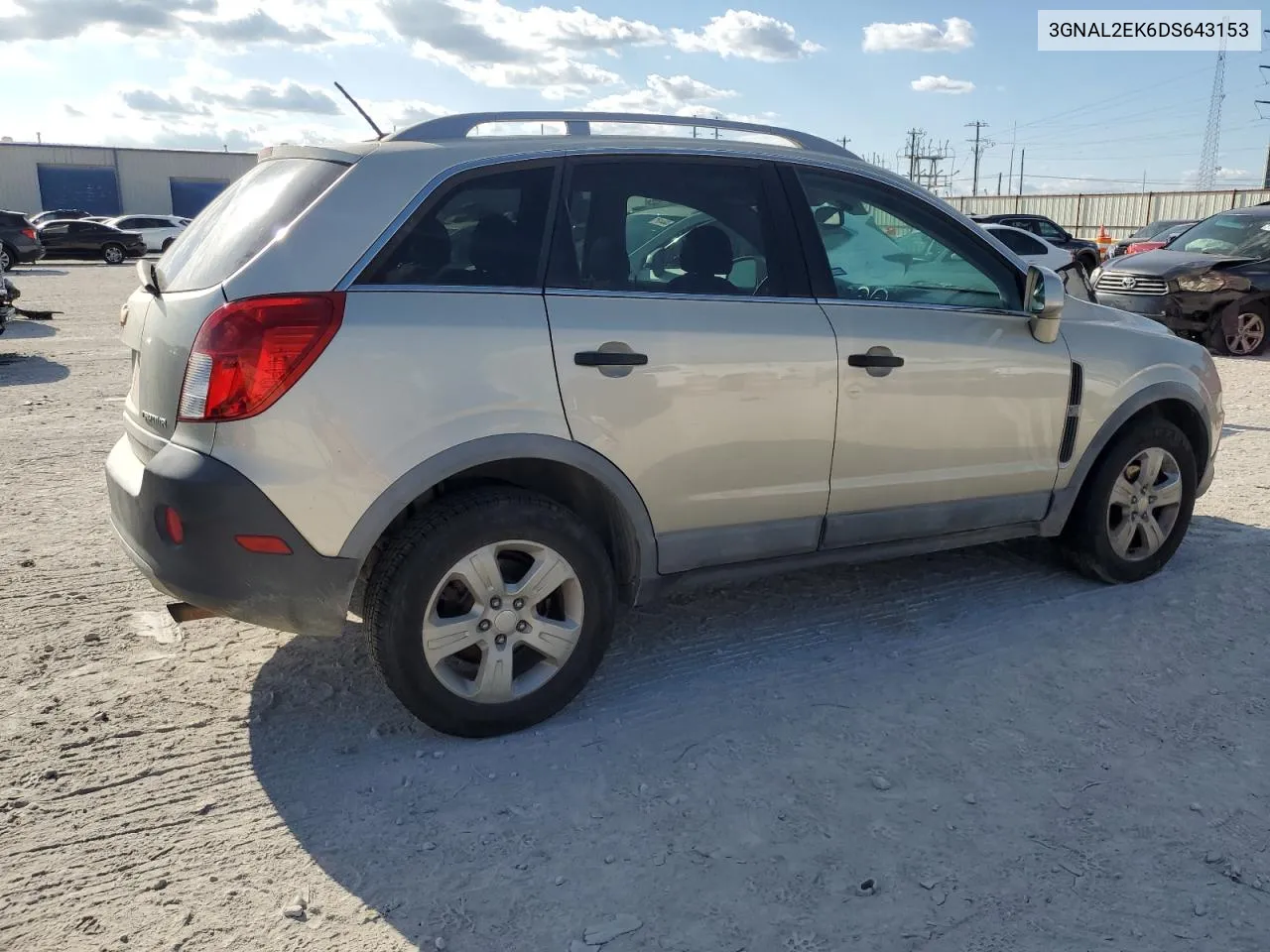 2013 Chevrolet Captiva Ls VIN: 3GNAL2EK6DS643153 Lot: 71747994