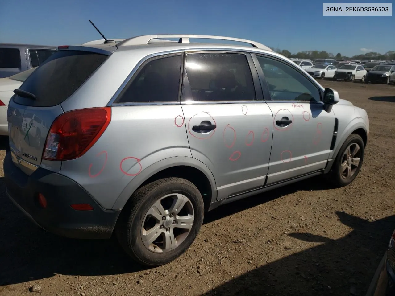 2013 Chevrolet Captiva Ls VIN: 3GNAL2EK6DS586503 Lot: 72306954