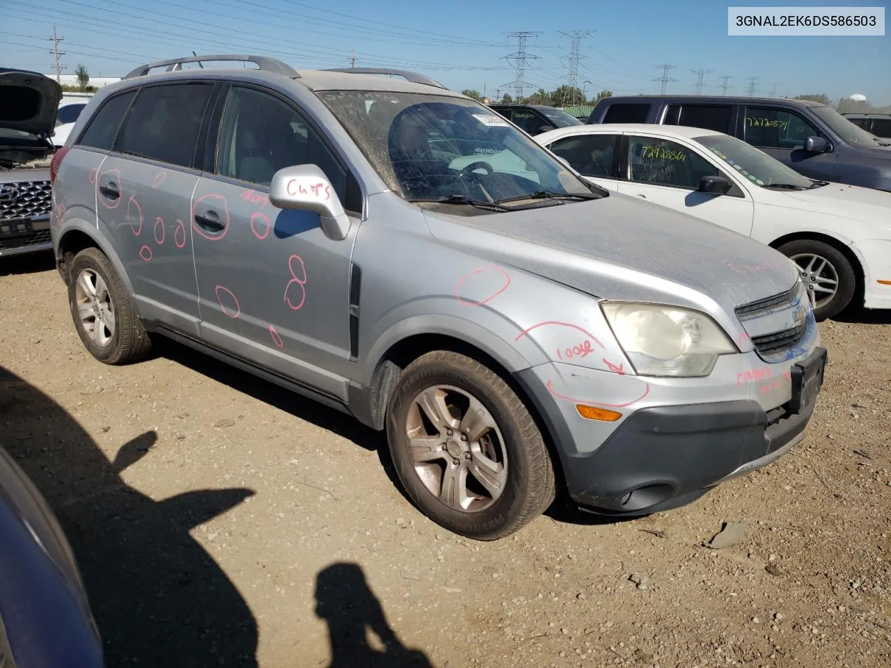 2013 Chevrolet Captiva Ls VIN: 3GNAL2EK6DS586503 Lot: 72306954