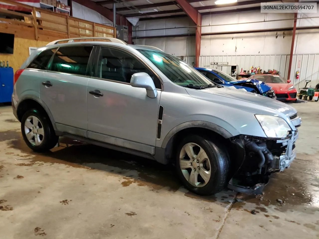 2013 Chevrolet Captiva Ls VIN: 3GNAL2EK7DS594707 Lot: 73388834