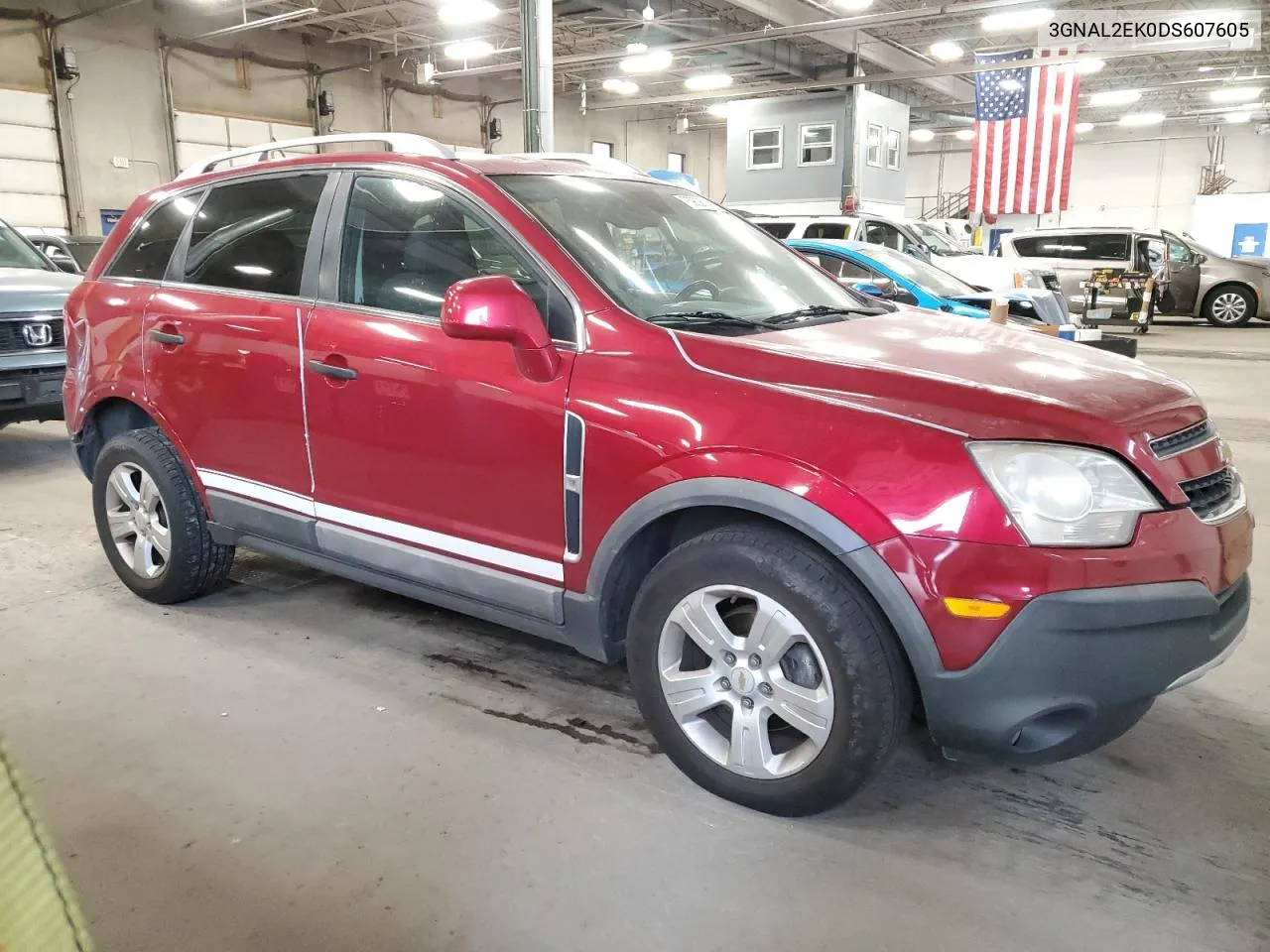 2013 Chevrolet Captiva Ls VIN: 3GNAL2EK0DS607605 Lot: 75903614