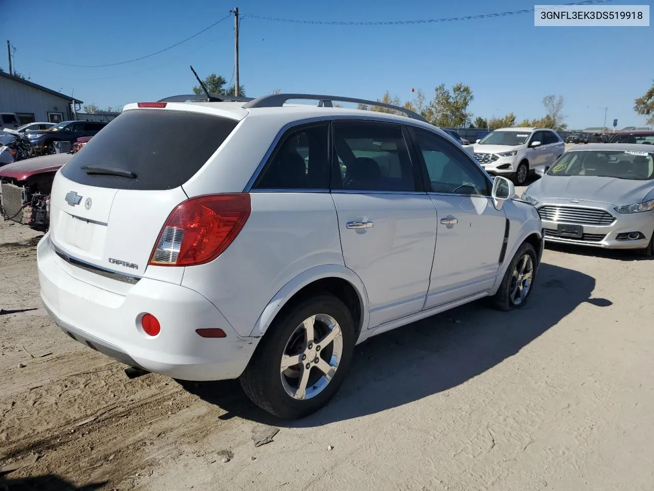 2013 Chevrolet Captiva Lt VIN: 3GNFL3EK3DS519918 Lot: 76310344