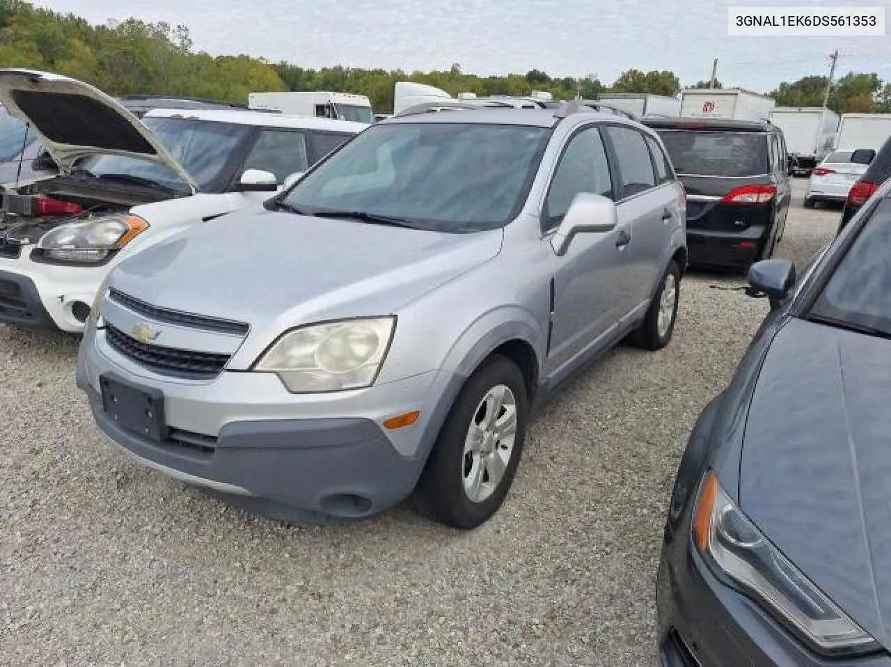 2013 Chevrolet Captiva Ls VIN: 3GNAL1EK6DS561353 Lot: 76475304