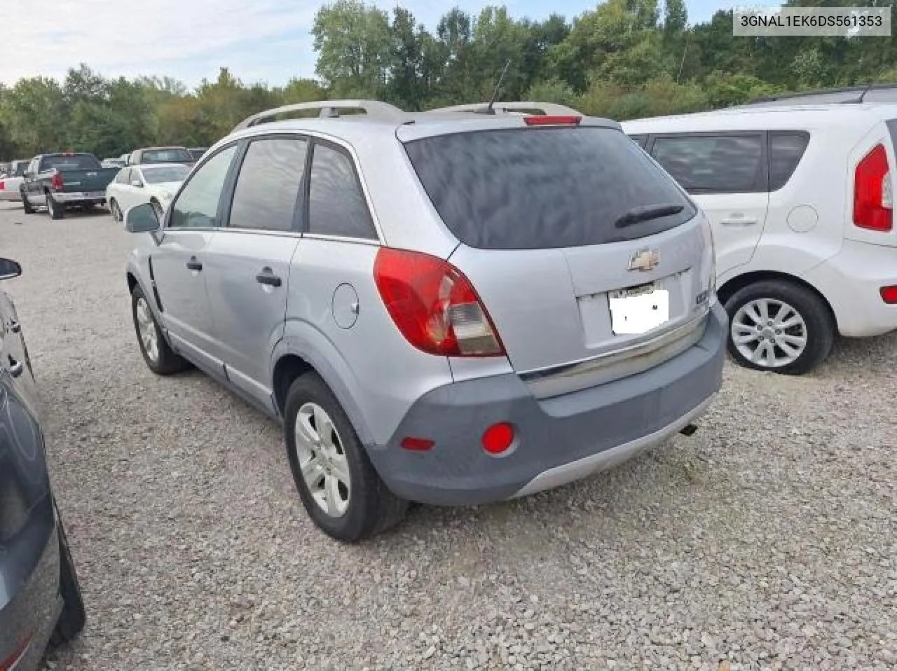 2013 Chevrolet Captiva Ls VIN: 3GNAL1EK6DS561353 Lot: 76475304