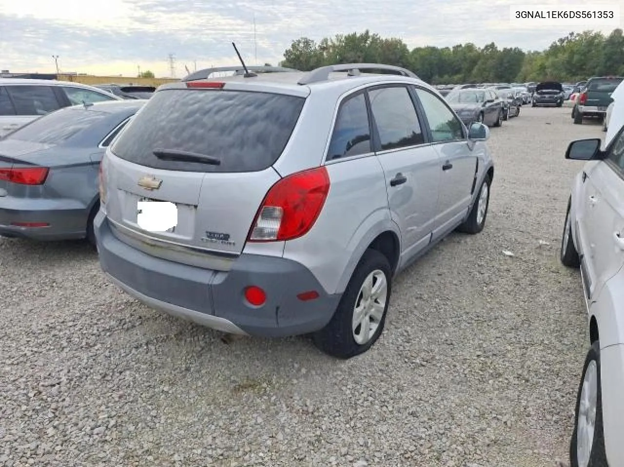 2013 Chevrolet Captiva Ls VIN: 3GNAL1EK6DS561353 Lot: 76475304