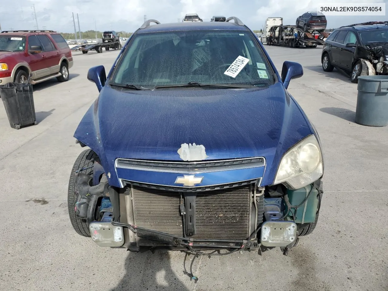 2013 Chevrolet Captiva Ls VIN: 3GNAL2EK9DS574054 Lot: 78574134