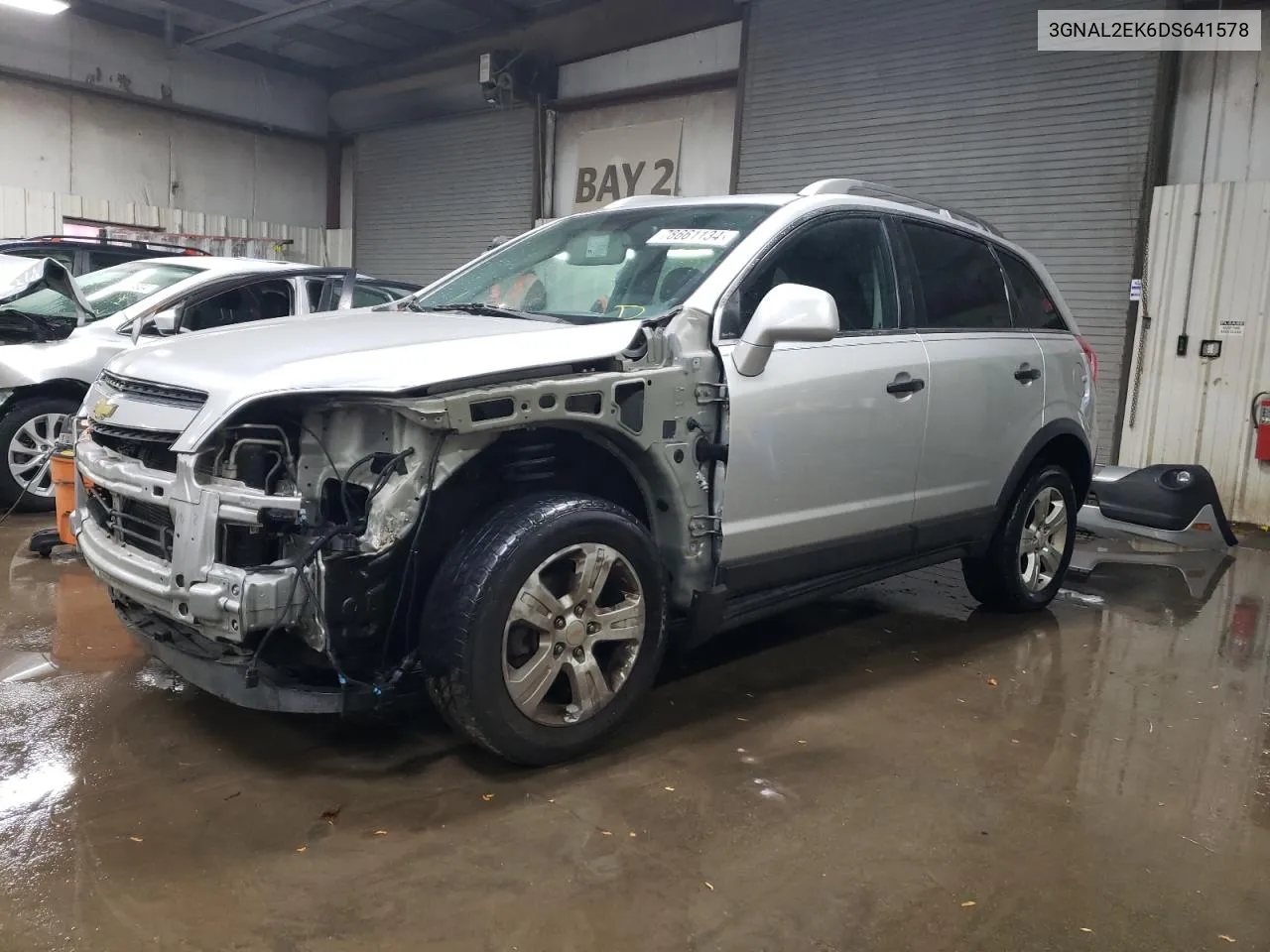 2013 Chevrolet Captiva Ls VIN: 3GNAL2EK6DS641578 Lot: 78661134