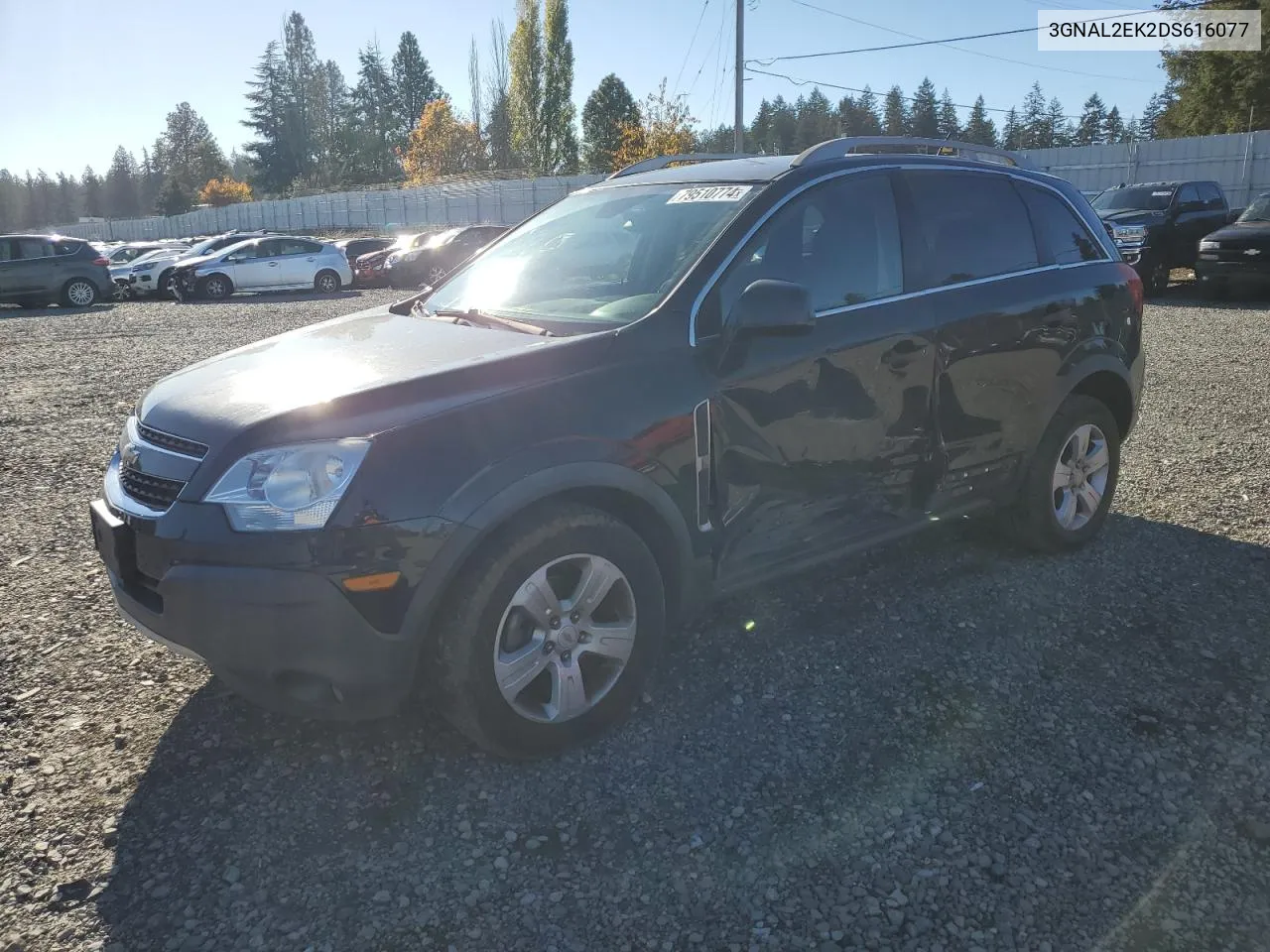 2013 Chevrolet Captiva Ls VIN: 3GNAL2EK2DS616077 Lot: 79510774