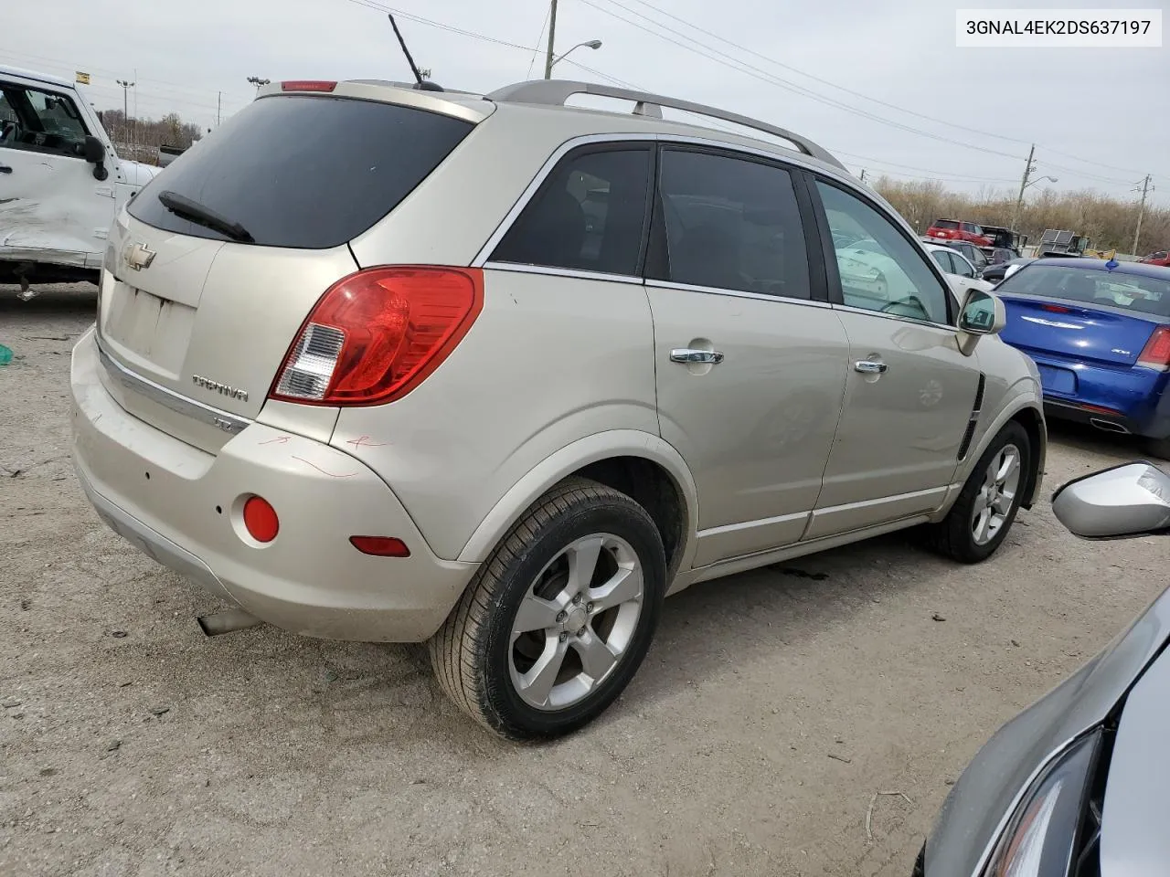 2013 Chevrolet Captiva Ltz VIN: 3GNAL4EK2DS637197 Lot: 80237354