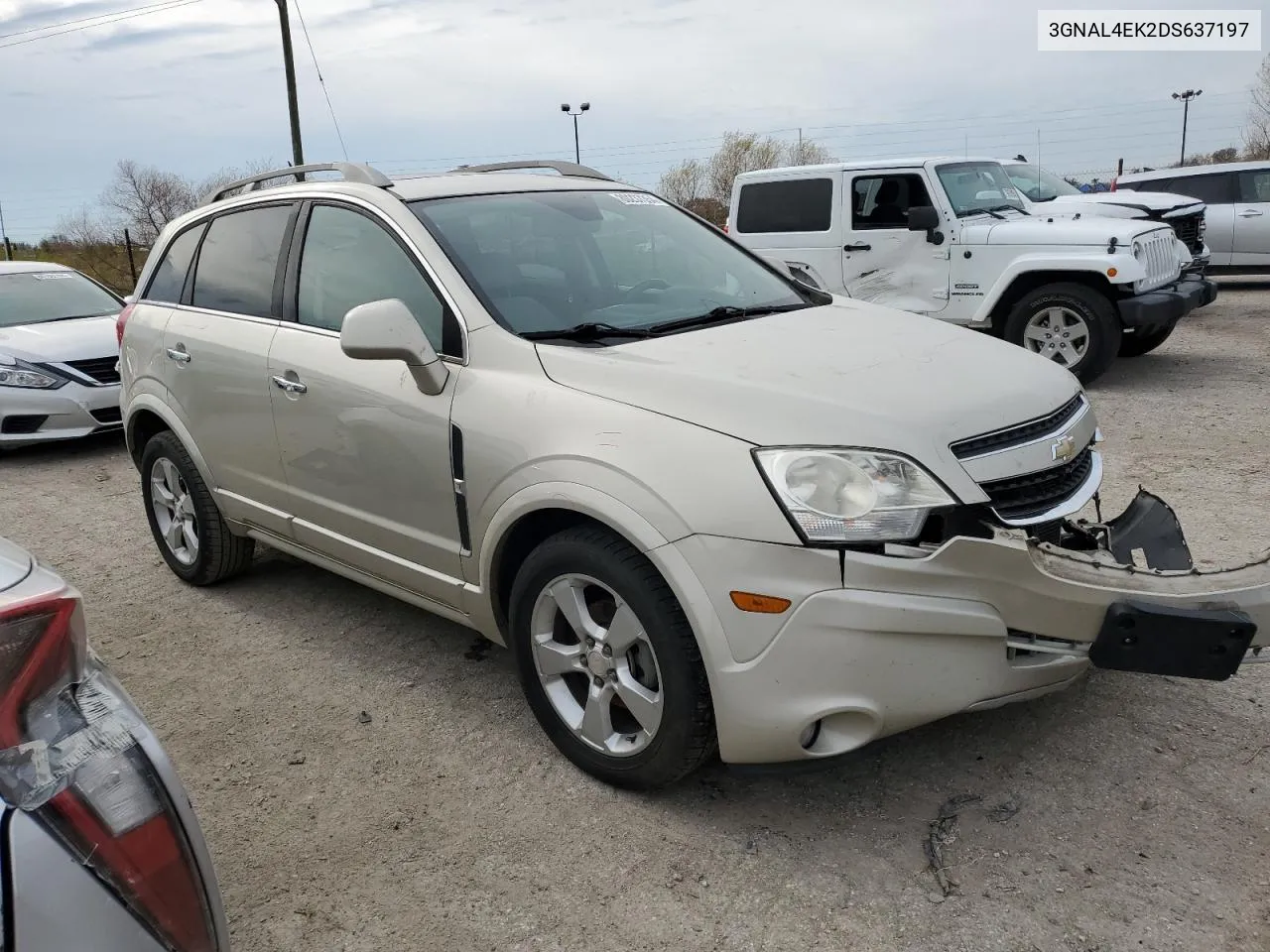 2013 Chevrolet Captiva Ltz VIN: 3GNAL4EK2DS637197 Lot: 80237354